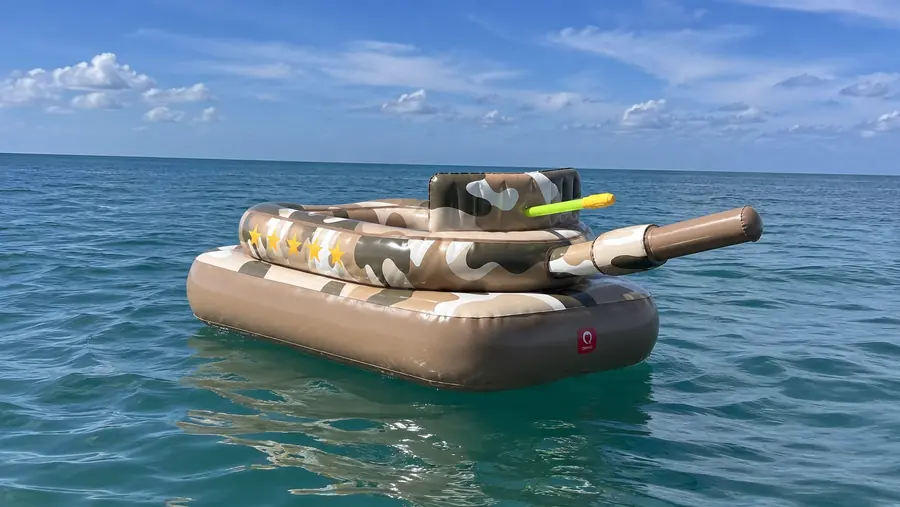 Camo Tank Cannon Float thumbnail 2