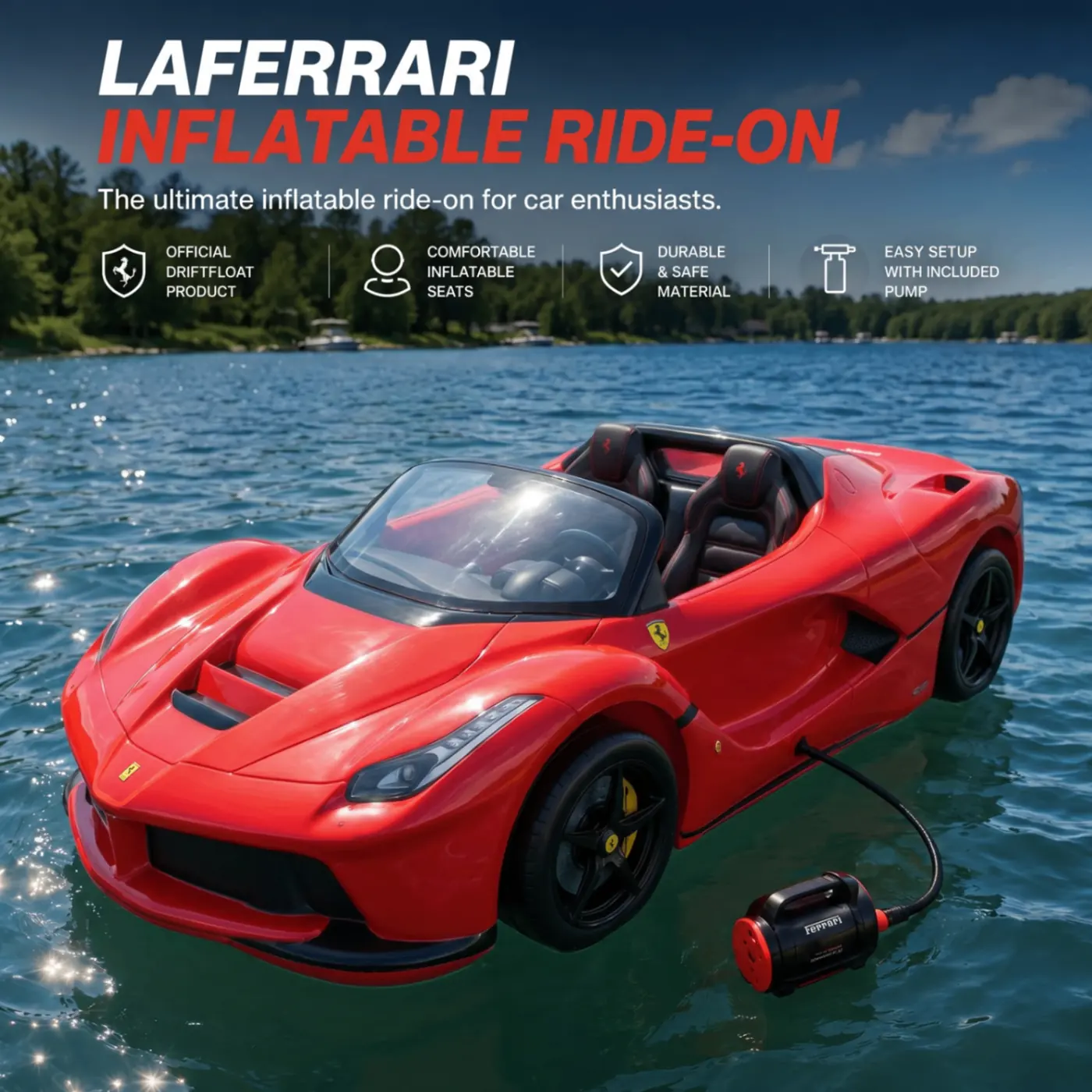 DriftFloat Inflatable Ride-On thumbnail 3