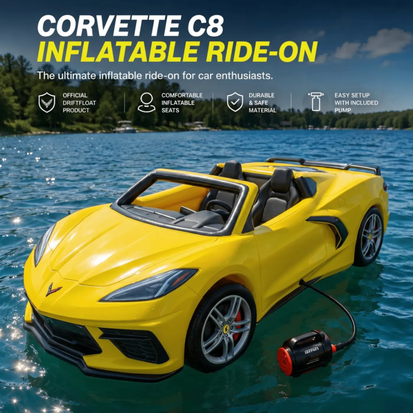 DriftFloat Inflatable Ride-On thumbnail 5