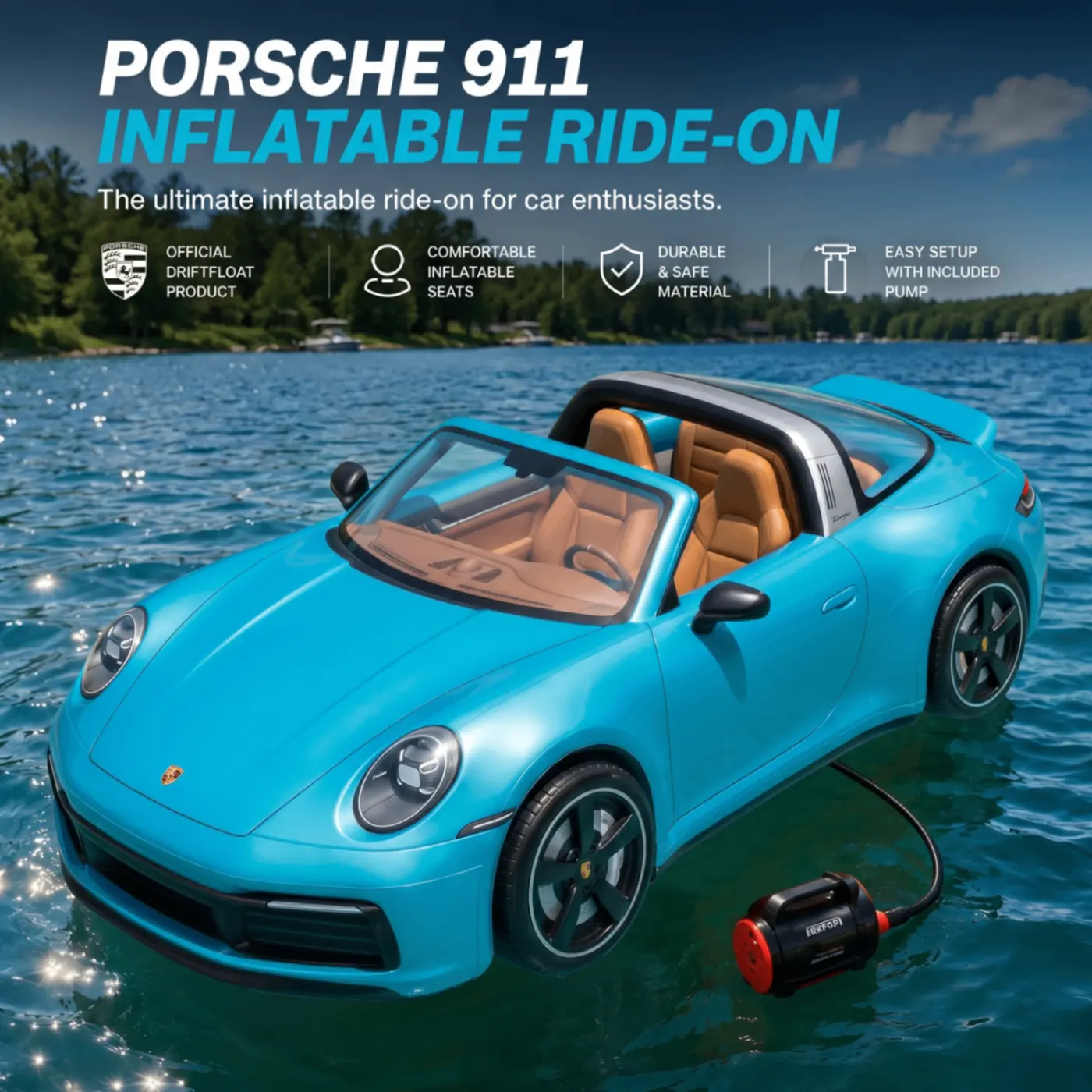 DriftFloat Inflatable Ride-On thumbnail 2