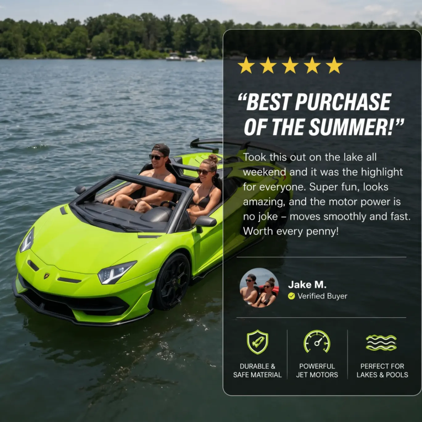 DriftFloat Inflatable Ride-On thumbnail 10
