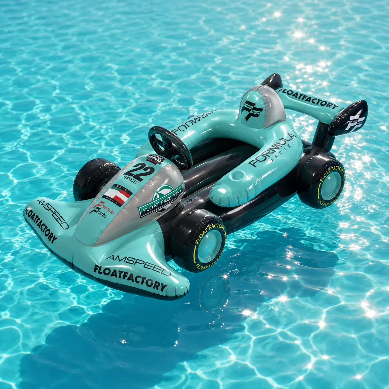Formula Float GP-1 motorized F1 pool float