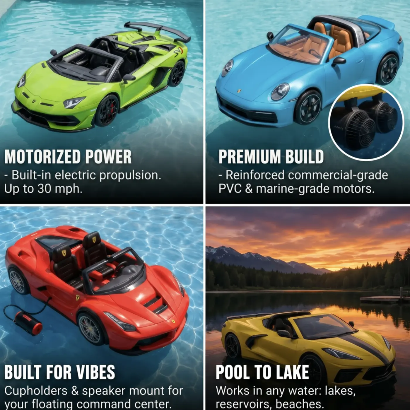 DriftFloat Inflatable Ride-On thumbnail 9